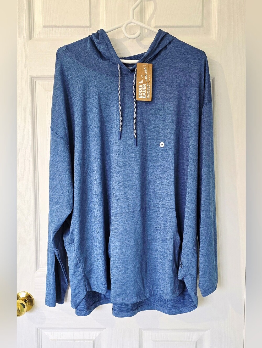 NEW! Eddie Bauer Women's Lightweight Stretch Hooded Pullover Size 2X